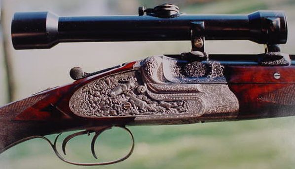 Ружье «JP Sauer & Son», подаренное Герингу городом Зуль. 