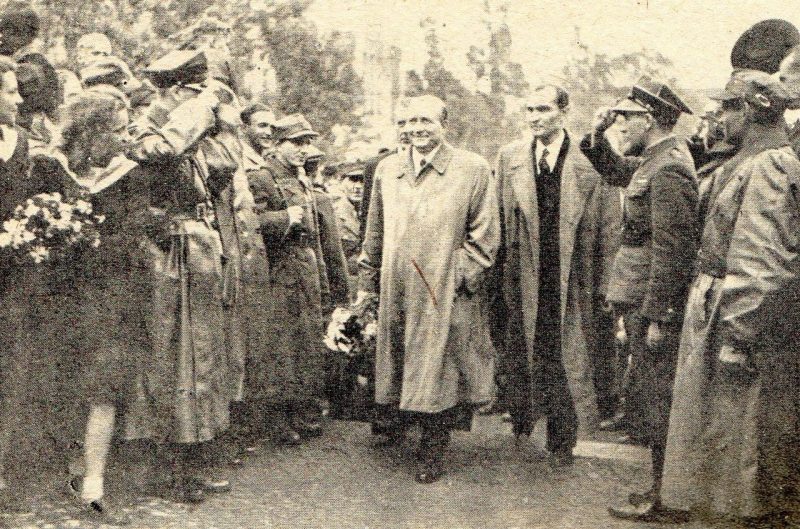 Визит Миколайчика в Познань. 1945 г.