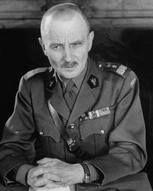 Генерал Мариан Кукель. 1942 г.