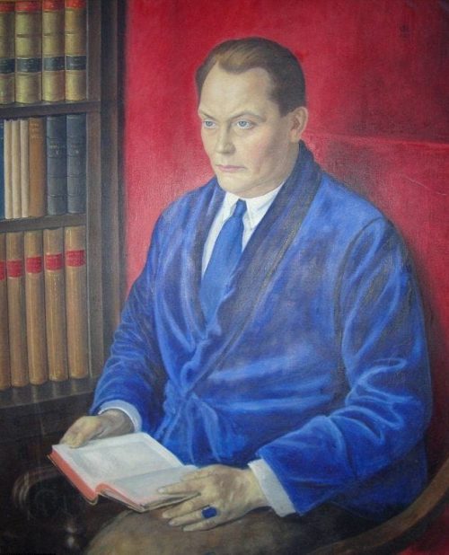 Портрет Геринга в домашней библиотеке. 1934 г.