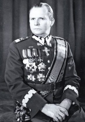 Маршал Михал Роля-Жимерский. 1945 г.