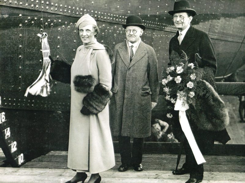 Цецилия и Эдвард Рачинские. 1935 г.