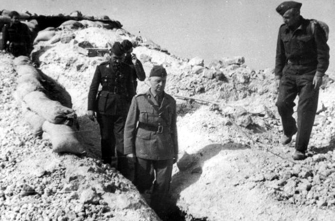 Визит Сикорского к Польской Карпатской бригаде в Тобруке. 1941 г. 