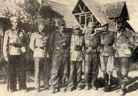 Четники, усташи и немцы в Боснии. 1944 г. 