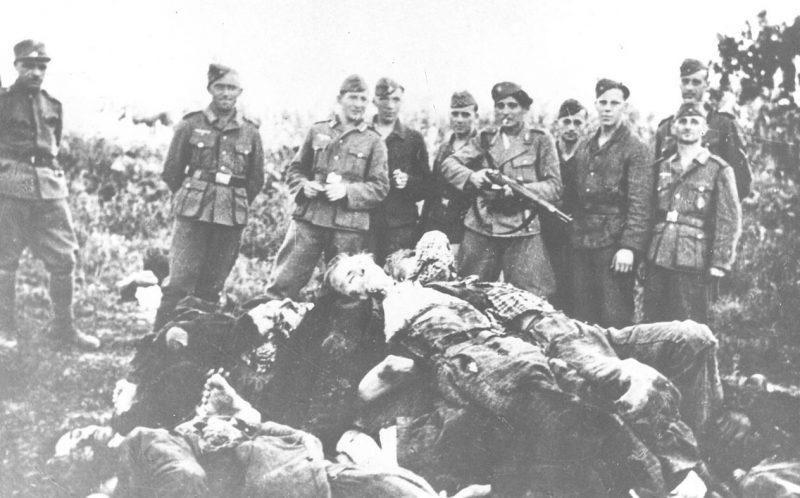Преступление усташей после Козарского наступления. 1942 г.