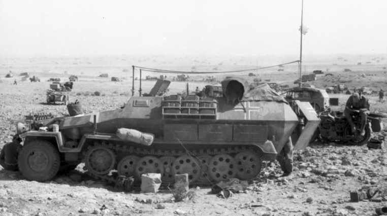 После боя при Сиди-Муста юго-западнее Тобрука. 1 июня 1942 г.
