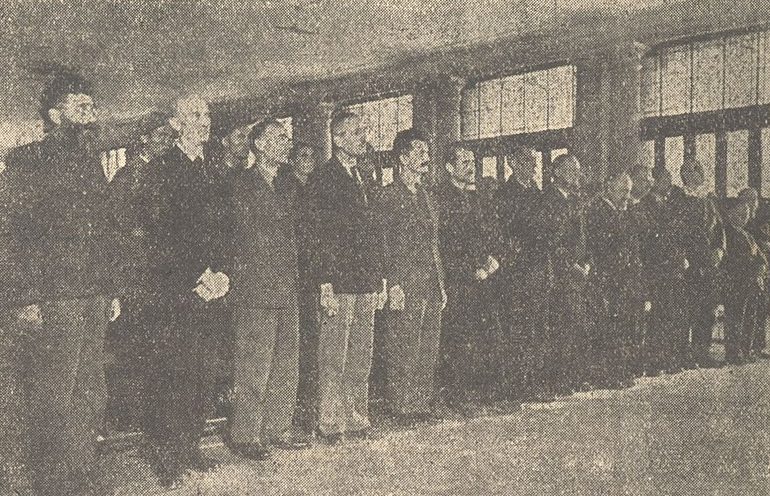 Чтение приговора по делу Михайловича и др. 1946 г. 