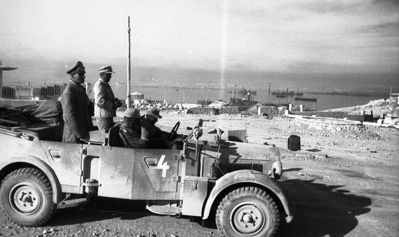 Роммель в Тобруке. Июнь 1942 г.