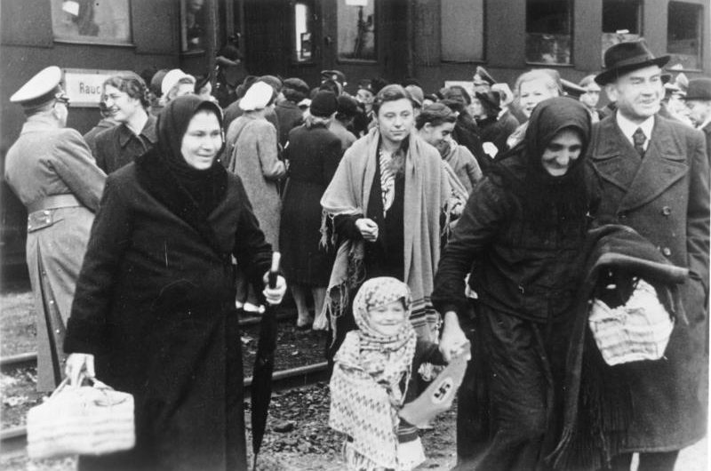 Бессарабские репатрианты прибыли в Германию. 1940 г.