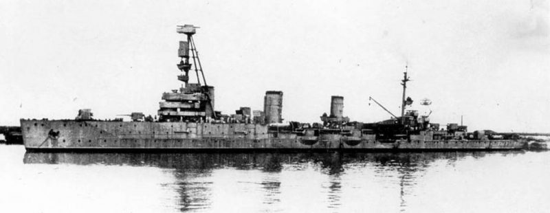 Крейсер «Красный Крым» в 1939 году.