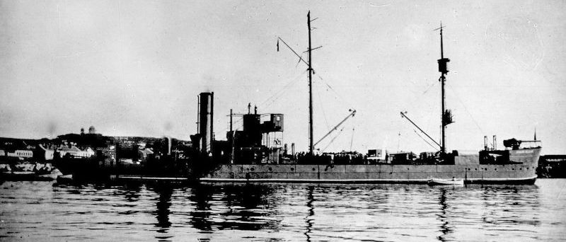 Канонерская лодка «Красная Абхазия». 1940 г. 