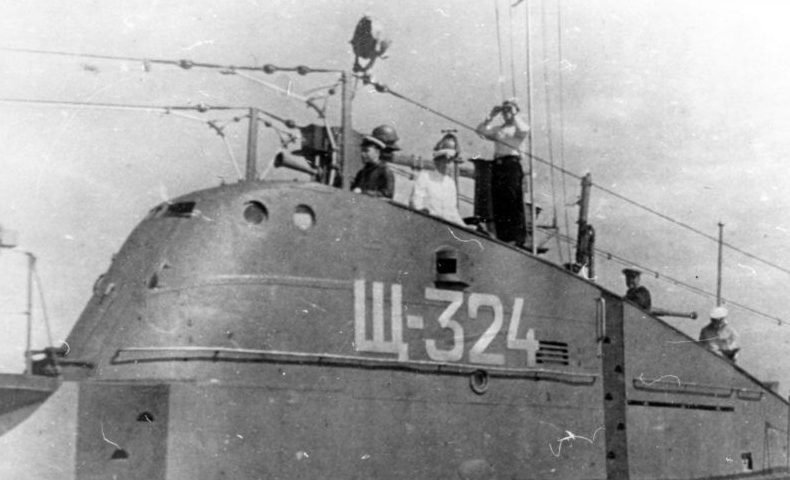 Рубка подводной лодки Щ-324. 1940 г.