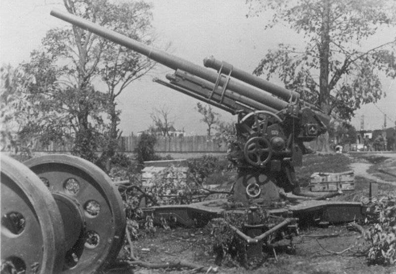 76-мм. зенитная пушка обр. 1931 г. (3-К). 1940 г. 