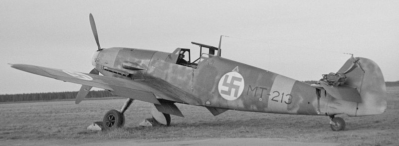 Истребитель Messerschmitt Bf 109.