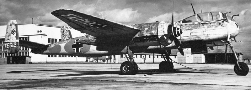 Ночной истребитель Heinkel He-219 «Uhu».