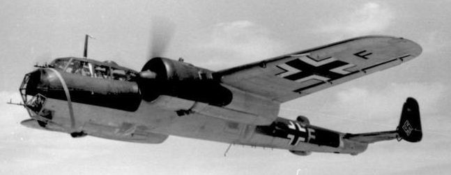 Бомбардировщик Dornier Do 17.