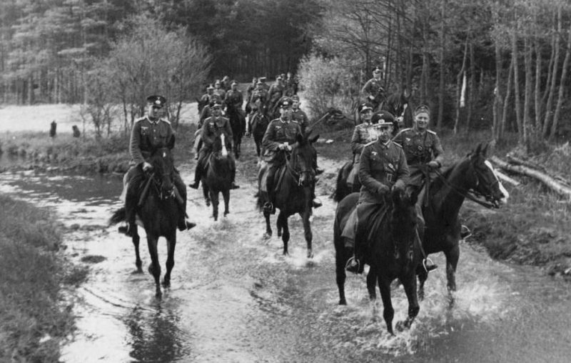 Немецкие войска в Норвегии. 1940 г.