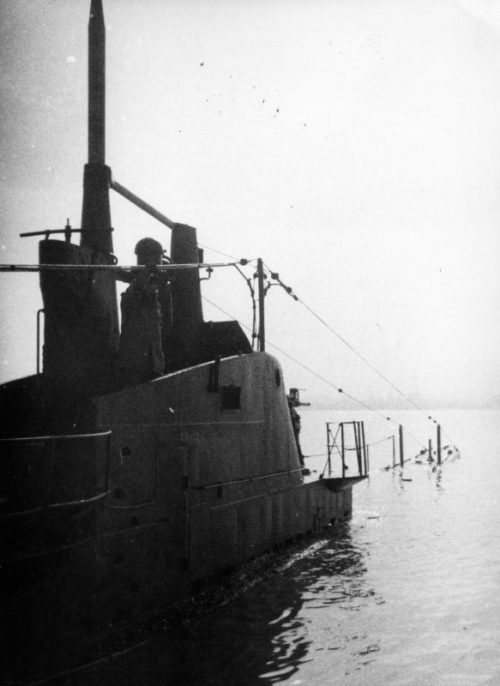 Подводная лодка Черноморского флота Щ-215. 1941 г.