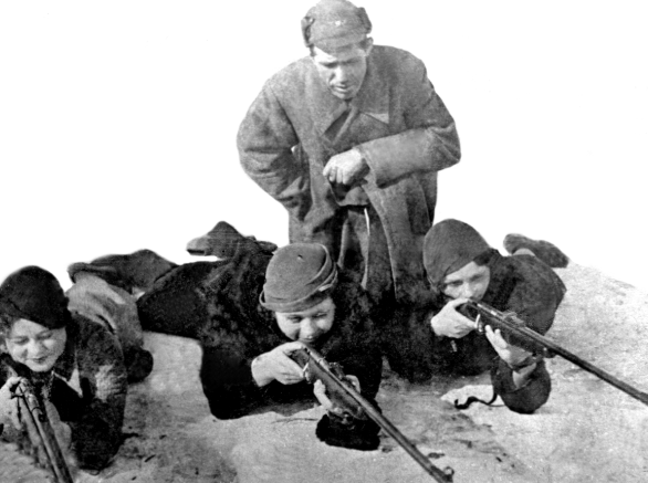 Ворошиловские стрелки. 1936 г. 