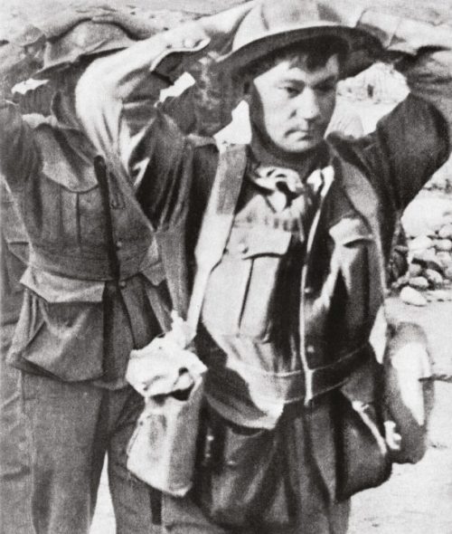 Союзники в немецком плену на Крите. Май 1941 г.