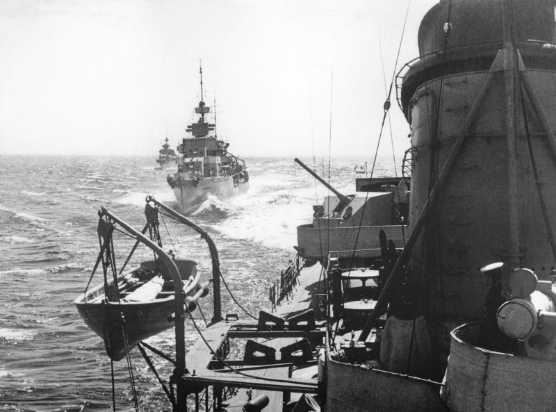 Эсминцы Балтийского флота. 1941 г.