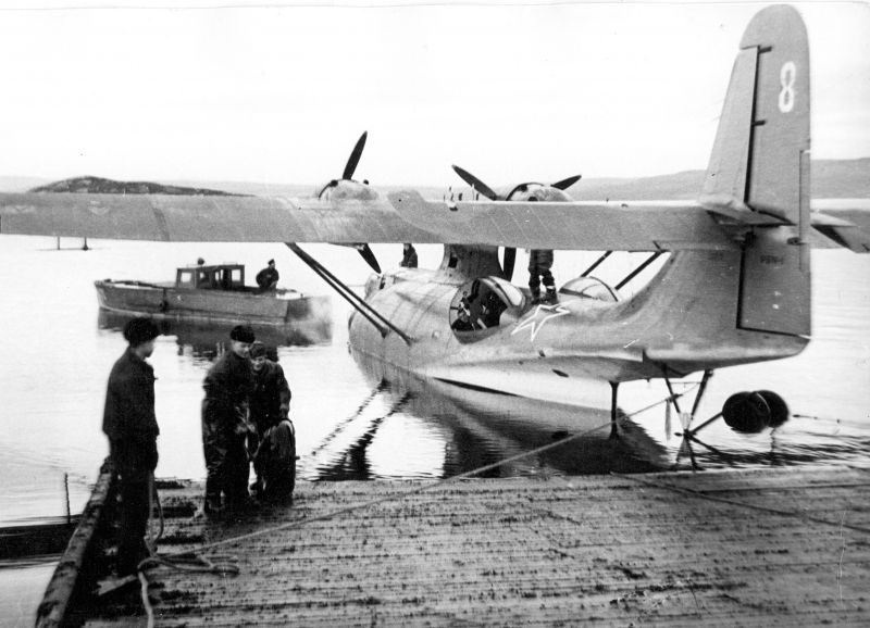 Летающая лодка американской постройки PBN-1 Nomad. 1944 г.
