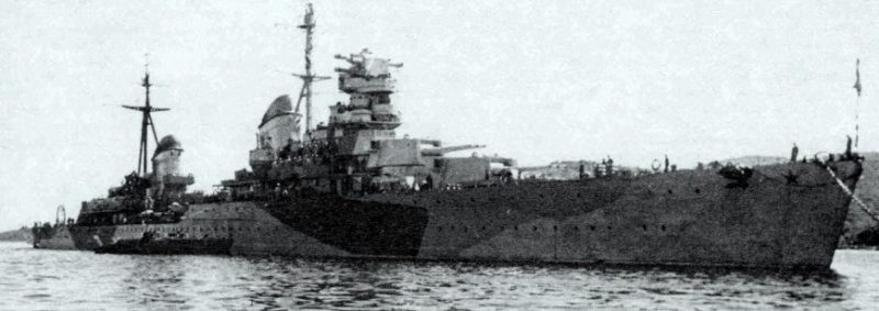 Легкий крейсер «Калинин». 1944 г.