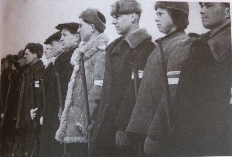Члены Белорусского корпуса самообороны. 1943 г.