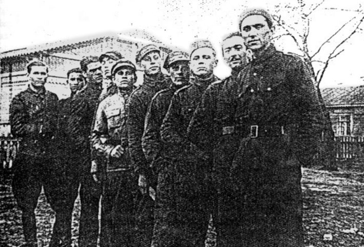Члены Белорусского корпуса самообороны. 1943 г. 