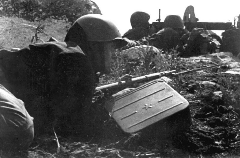 Бой на полуострове Рыбачий. 1943 г. 
