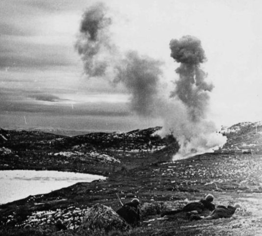 Бой на полуострове Рыбачий. 1944 г.