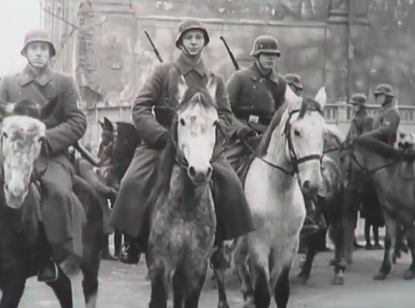 Военнослужащие 13-го белорусского полицейского батальона. 1944 г. 