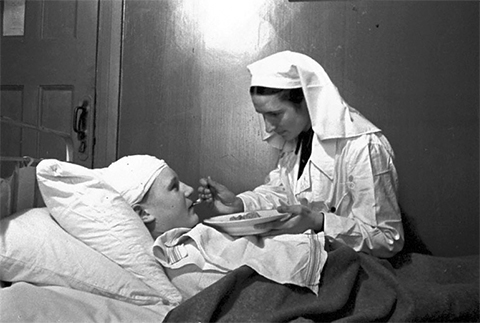 Эвакуационно-сортировочный госпиталь № 2-386. 1942 г.