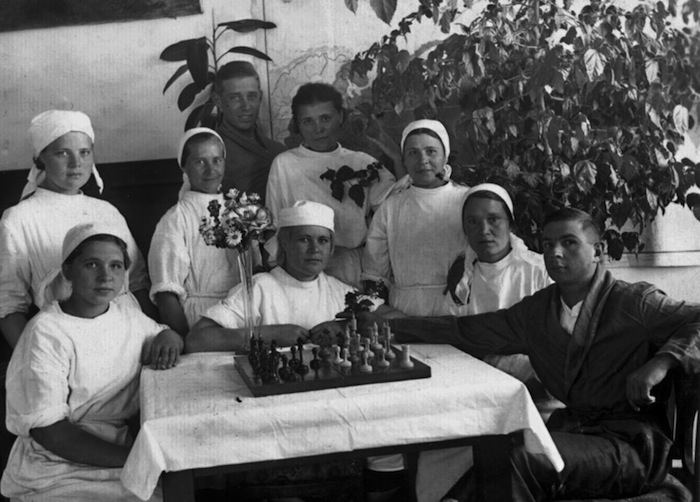 Госпиталь в Сочи. 1944 г. 