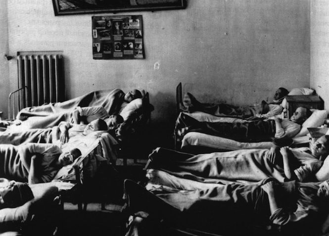 Госпиталь в Сочи. 1944 г. 