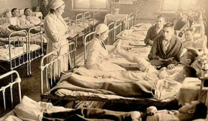 Госпиталь в Кизляре. 1945 г. 