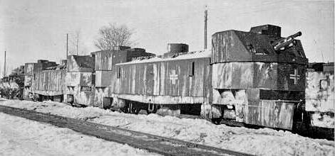 Бронепоезд «Panzerzug 11». 1943 г. 