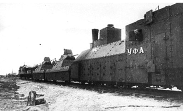 Бронепоезд №624 «Уфа». 1944 г.