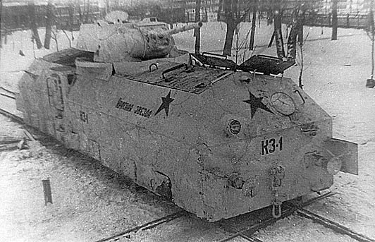 Бронеавтомоториса «Красная звезда» с башней КВ-1. 1942 г. 