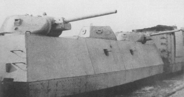 Бронепоезд №659 «Козьма Минин». 1942 г. 