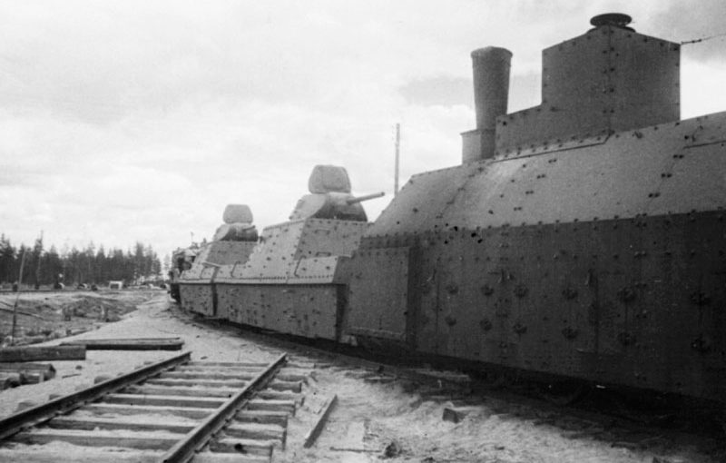 Бронепоезд №624 «Уфа». 1944 г.