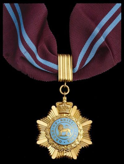Знак ордена Британской Индии II степени после 1939 г.