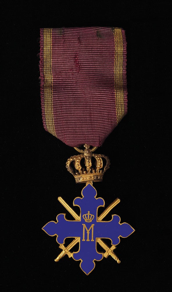 Орден Михая Храброго III класса с мечами образца 1944 г.