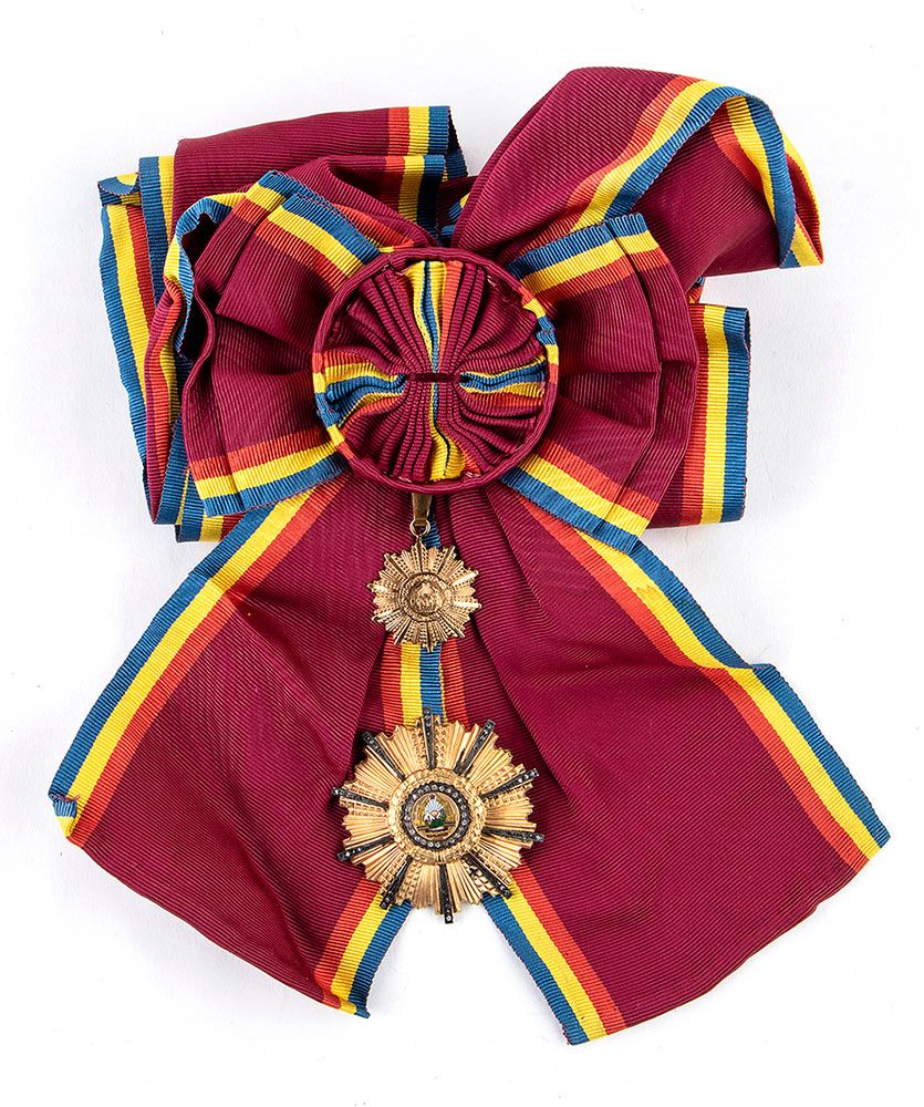 Наградной комплект ордена «23 августа» для награждения иностранцев.