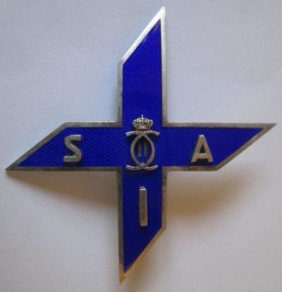 Знак школы управления и интендантства.