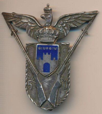 Знак пехотного полка Джурджу.