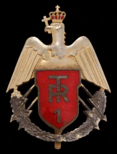 Знак 1-го трансмиссионного полка.