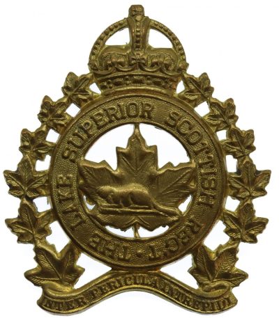 Нагрудный знак Шотландского полка озера Верхнее.