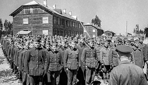 Лагерь для военнопленных гитлеровской Оси.