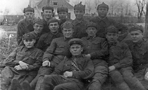 Военнослужащие 132 отдельного батальона конвойных войск НКВД. 1941 г. 
